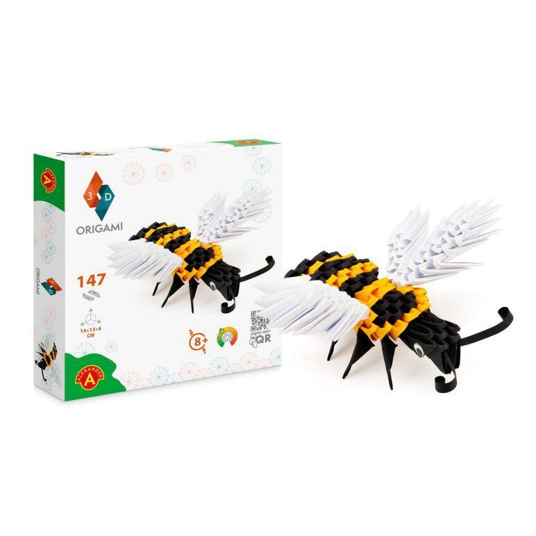 Kit origami 3d, albina,  Jocuri educative | electropc.ro