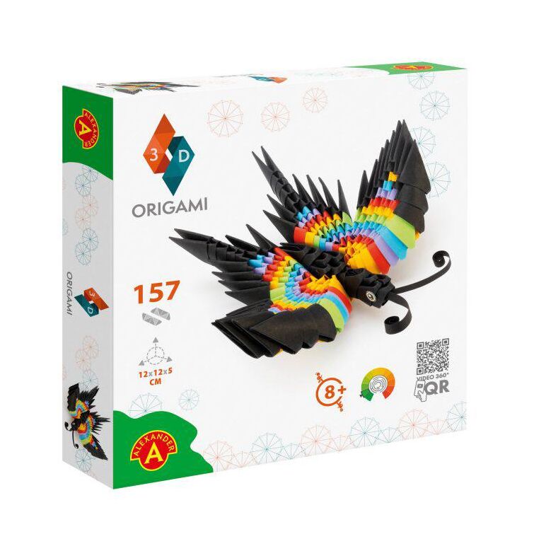Kit origami 3d, fluture,  Jocuri educative | electropc.ro