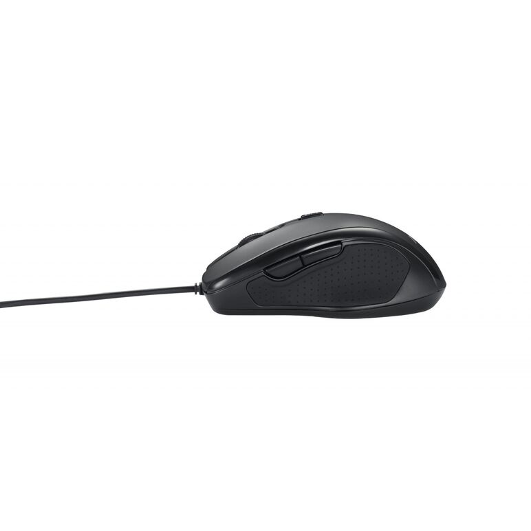 Mouse asus ux300 pro, optic, cu fir, rezolutie 1000/1600/2400/3200dpi, weight: 95g, dimensions: 109x75x40mm, design ergonomic, pentru mana dreapta, black,  Mouse | electropc.ro