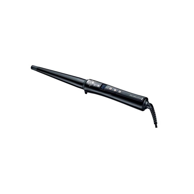 Ondulator conic pearl ci95 suprafata ceramica, 210°c, display, negru,  Ondulatoare | electropc.ro