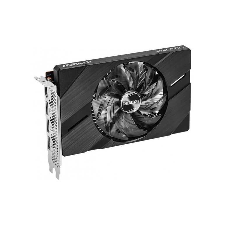Placa video asrock intel arc a380 challenger itx 6gb oc 96 bit gddr6, pcie 4.0, 1x hdmi 3x dp,  Placi video | electropc.ro