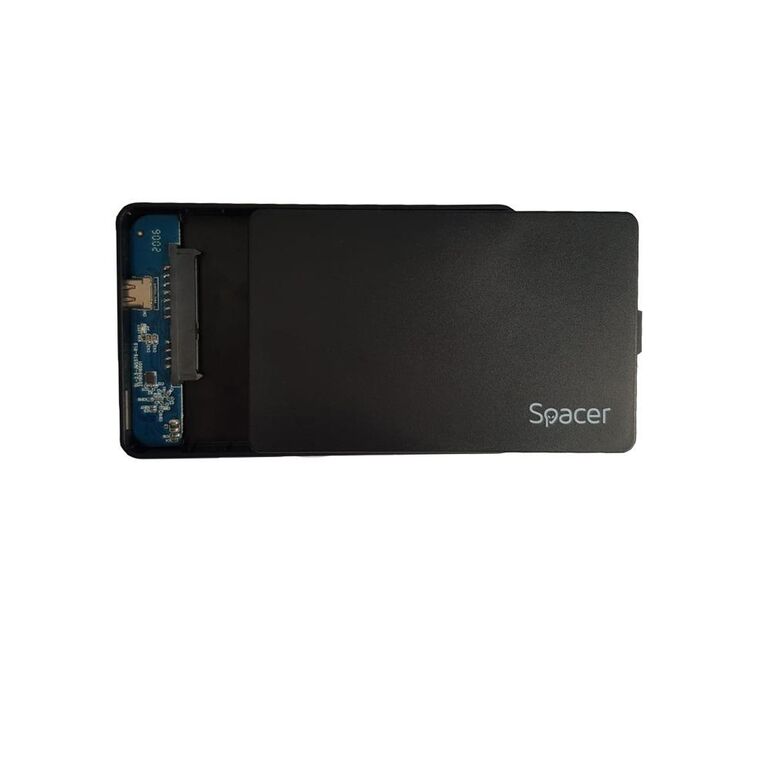 Rack extern hdd/ssd 2.5" spacer usb-c 3.1 negru,  Hard Disk-uri externe | electropc.ro