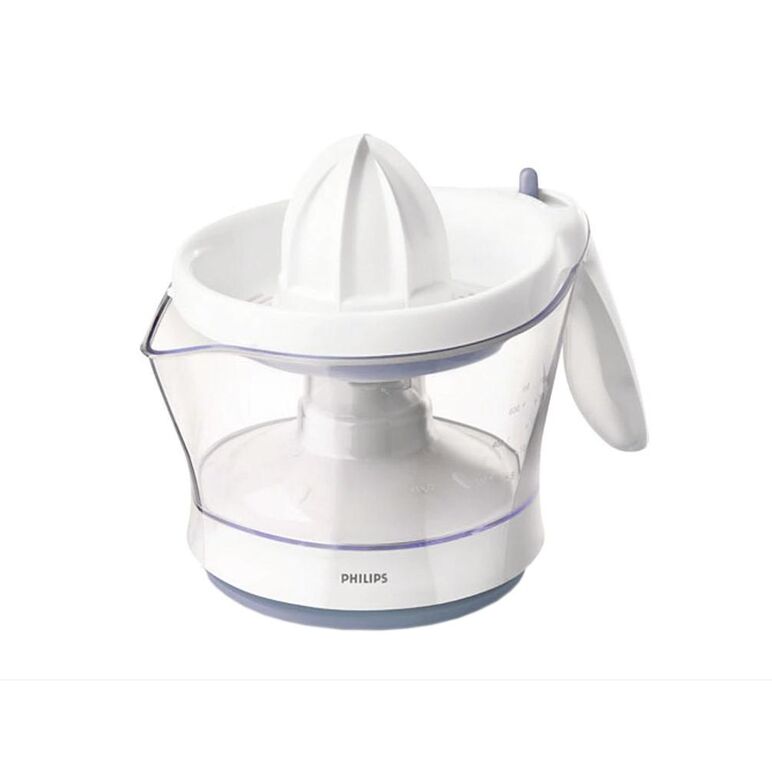 Storcator de citrice philips hr2744/40, 25 w, 0.6 l, 1 viteza, ajustare cantitate pulpa, alb,  Storcatoare de citrice | electropc.ro