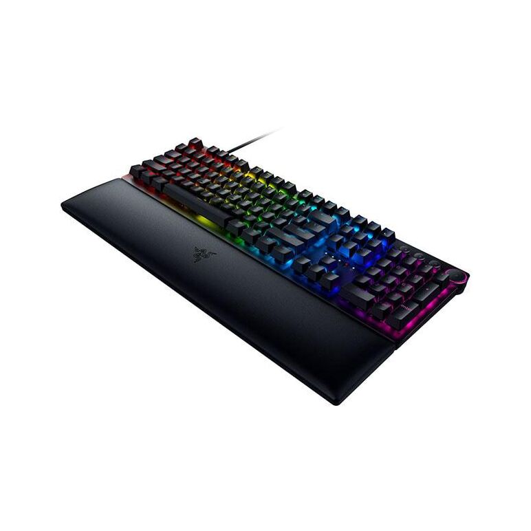 Tastatura razer huntsman v2 (purple switch) cu fir, negru,  Tastaturi | electropc.ro