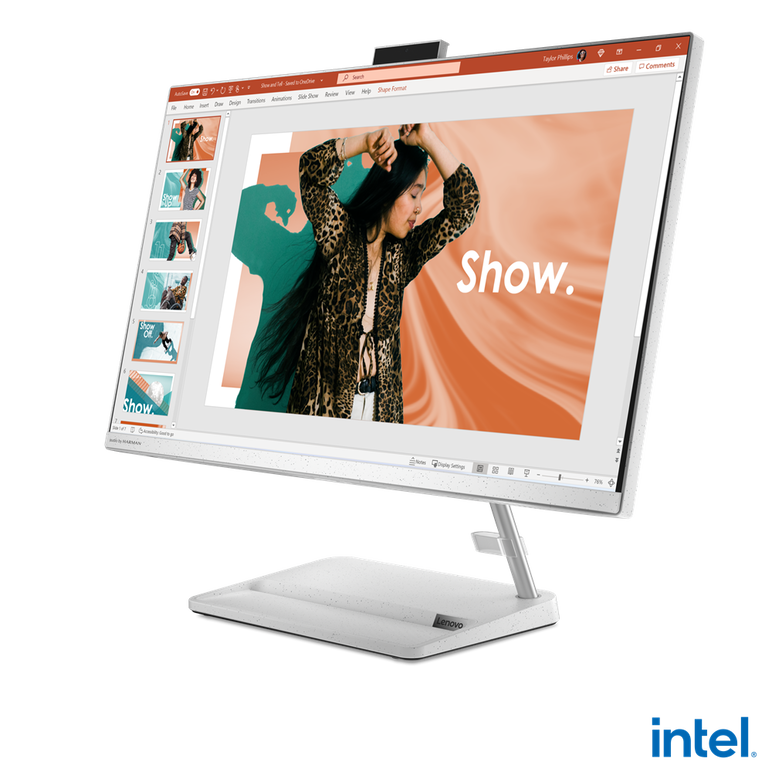 All-in-one lenovo ideacentre aio 3 27iap7 27" fhd (1920x1080) ips 250nits, intel® core™ i7-13620h, 10c (6p + 4e) / 16t, p-core up to 4.9ghz, e-core up to 3.6ghz, 24mb, video integrated intel® uhd graphics, ram 2x 8gb so-dimm ddr4-3200, two ddr4 so-dimm sl,  All in one PC | electropc.ro