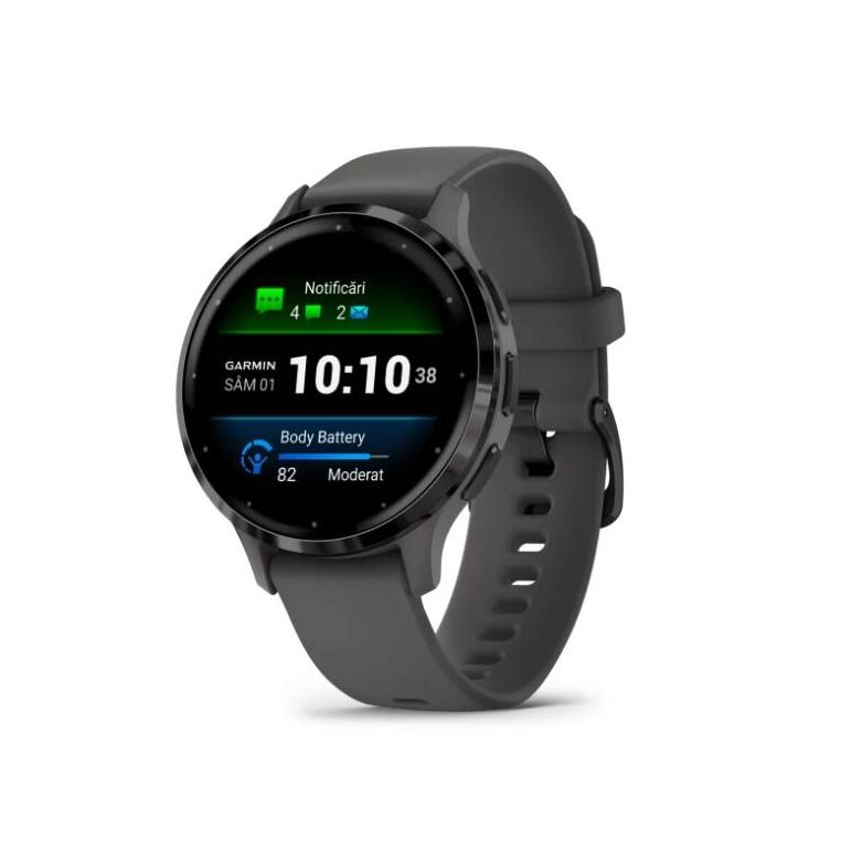 Ceas garmin venu 3s pebble gray slate,  SmartWatch-uri | electropc.ro