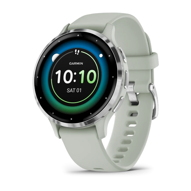 Ceas garmin venu 3s sage grey/slate,  SmartWatch-uri | electropc.ro