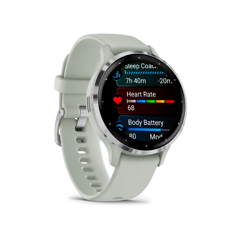 Ceas garmin venu 3s sage grey/slate,  SmartWatch-uri | electropc.ro