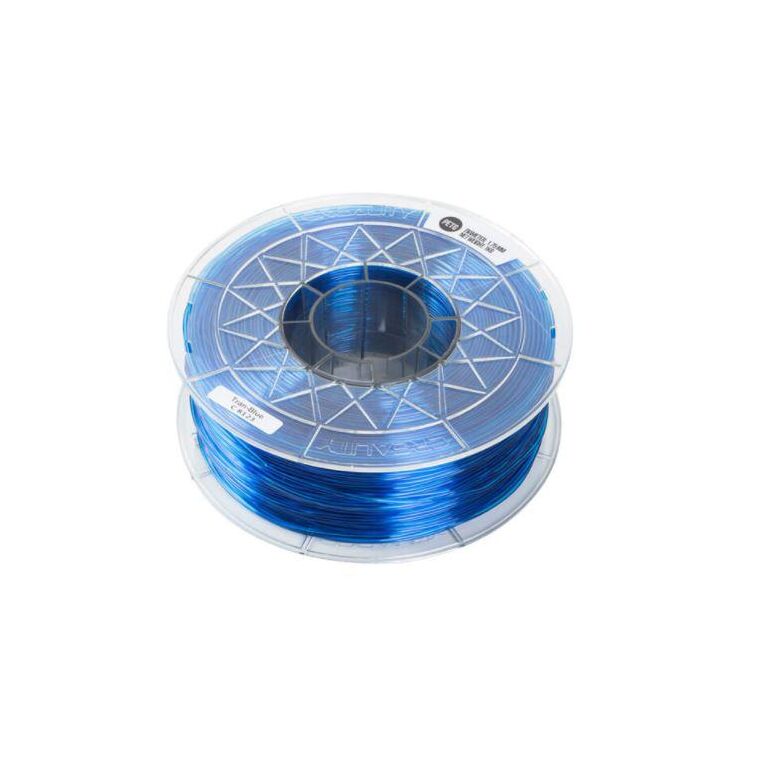 Creality cr petg 3d printer filament, transparent blue, printing temperature: 230-250°c, filament diameter: 1.75mm, tensile strength: 49mpa, size of filament wheel: diameter 200mm, height 66mm, hole diameter 53mm. eco-friendly, odorless, non-toxic. utiliz,  Accesorii imprimare 3D | electropc.ro