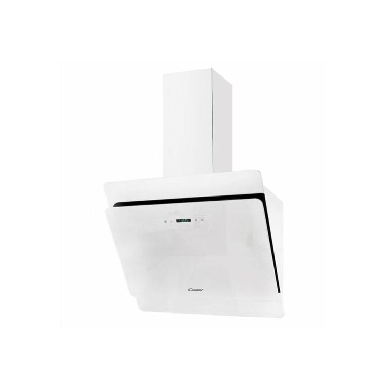 Hota decorativa candy cvma60b, 1 motor, control digital, filtru grasime multistrat, iluminare led, putere < 1000w, dimensiuni 90* 60* 41.8 cm, culoare alb,  Hote traditionale | electropc.ro