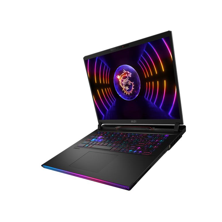 Laptop msi gaming raider ge78hx 13vh, 17" 16:10 qhd+(2560 x 1600), 240hz, 100% dci-p3, ips-level panel, raptor lake i9-13980hx processor 36m cache, up to 5.60 ghz + intel hm770, video dedicat nvidia geforce rtx 4080 laptop gpu 12gb gddr6, ram ddr5 16gb*2,,  Laptopuri | electropc.ro