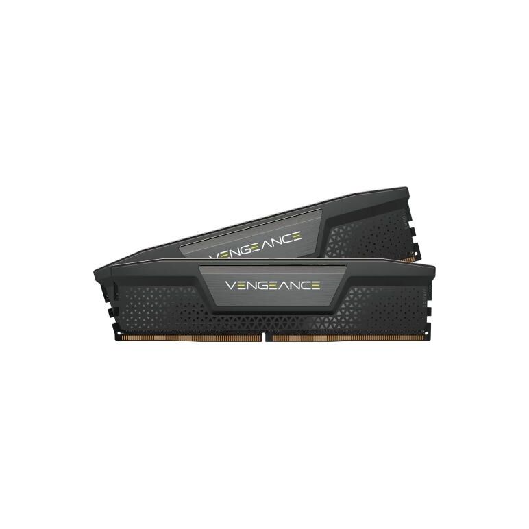 Memorie ram corsair vengeance 32gb (2x16) ddr5, 5600 mhz, cl 40, xmp 3.0 black,  Memorii RAM Desktop | electropc.ro