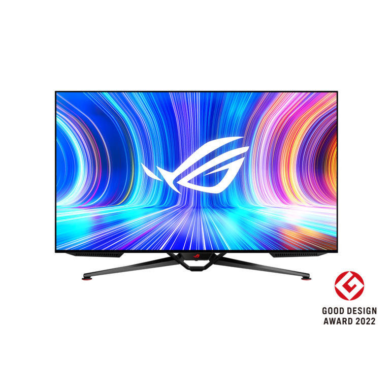 Monitor 41.5" asus pg42uq, oled gaming, 16:9, 4k 3840x2160, non-glare, 450 cd/ mp, 135.000:1, 178/ 178, 0.1 ms, flicker free, hdr10, 138 hz, low blue light, g-sync compatible, dp, 4* usb, 4x usb 3.2 gen 2 type-a, spdif out, boxe 10wx2/ woofer: 15w, kensin,  Monitoare LED | electropc.ro