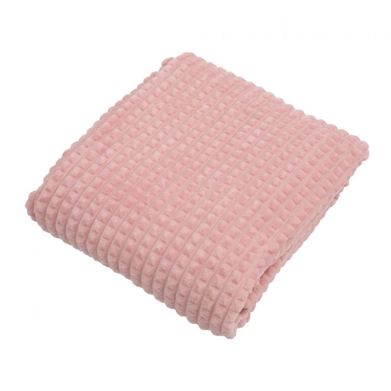 Patura flannel 200x220 cm roz,  Paturi si Cuverturi | electropc.ro