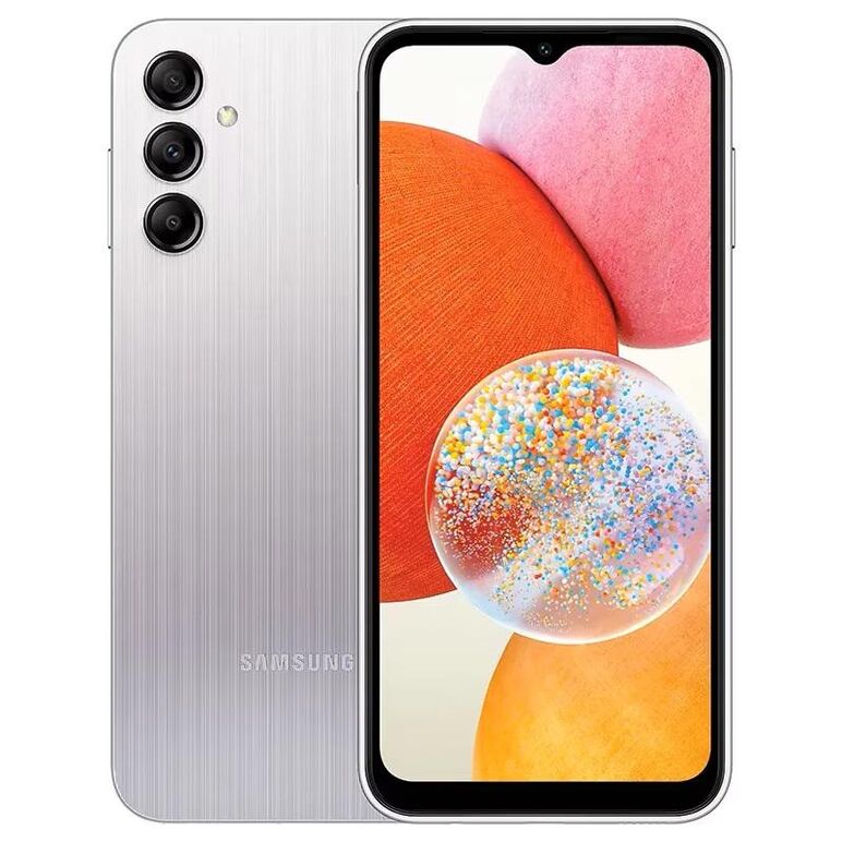 Samsung a14 a145f 6.6" 6gb 128gb dualsim silver (noneu spec, ce, engleza&romana incl, garantie la nod),  Telefoane mobile | electropc.ro