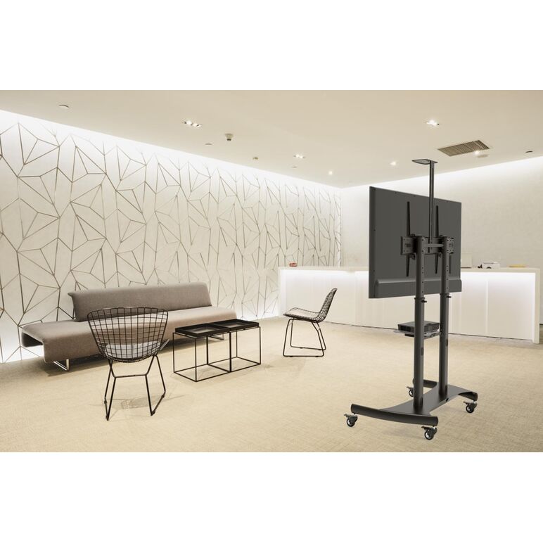 Stand tv mobil serioux tv610tw 60"-100", dimensiuni: 1220x710x2045~ 2365mm, compatibilitate  dimensiune ecran: 60"-100", compatibilitate vesa: 400x400, 600x400, 800x400, 800x600, 900x600, 1000x600, greutate maximă suportata: 100 kg, interval de înclinare:,  Televizoare & accesorii | electropc.ro