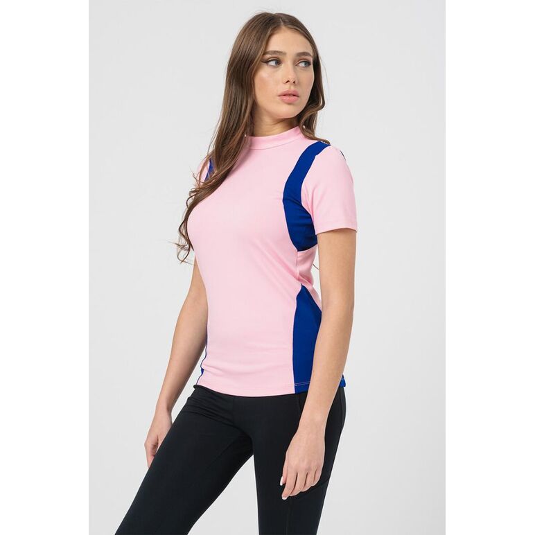 Tricou sport bicolor pink blue m,  Tricouri | electropc.ro
