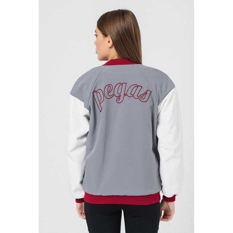 W jacheta bomber  gri grena xs,  Jachete | electropc.ro
