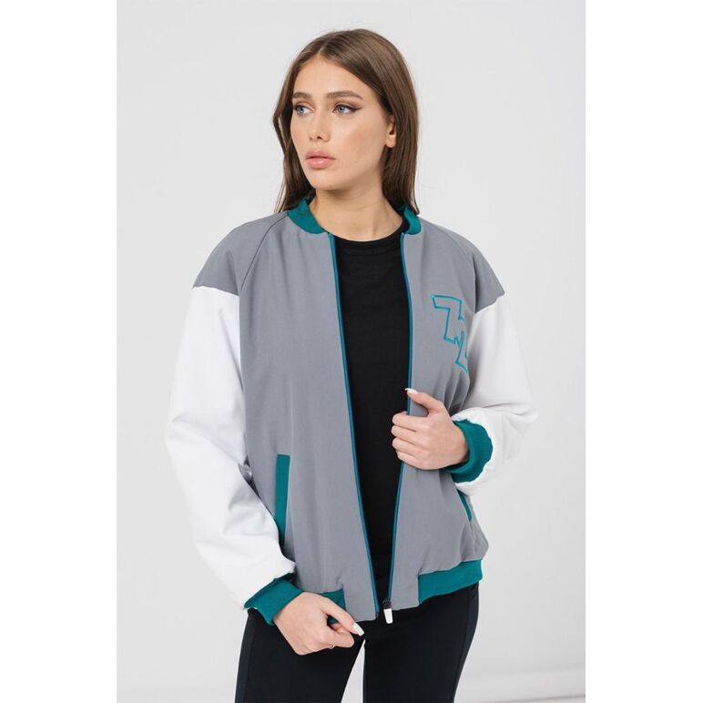 W jacheta bomber gri petrol l,  Jachete | electropc.ro