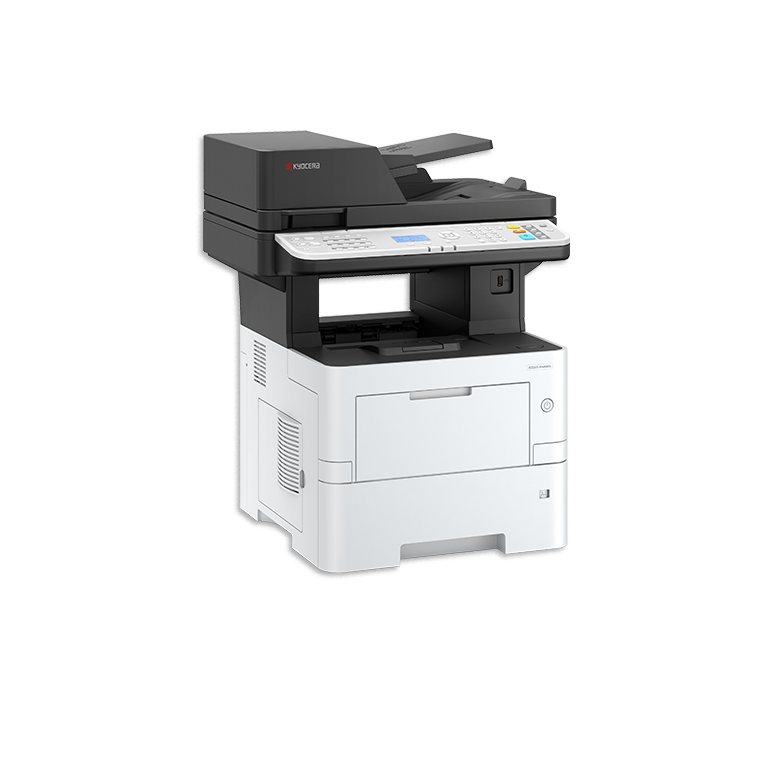 Multifunctional ECOSYS MA4500x A4 B/W laser MFP 3in1, 45 ppm, LCD 21 caractere x 5 linii (lumina fundal), 1200dpi, 1.4GHz, 1GB, caseta 500 coli, duplex, RADF 75 coli, USB2.0, GigaBit Ethernet, starter toner inclus (6k pag),  Multifunctionale laser | electropc.ro