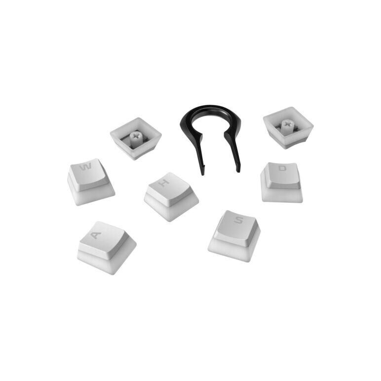 Hp gaming keycaps full set, hyperx pudding, us layout, white pbt,  Periferice Diverse | electropc.ro