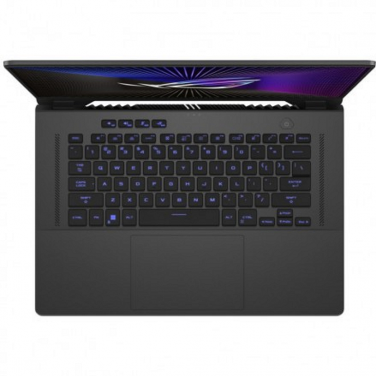 Laptop gaming asus rog zephyrus g16, gu603zu-n3015, i7-12700h processor 2.3 ghz (24m cache, up to 4.7 ghz, 14 cores: 6 p-cores and 8 e-cores), 16-inch, fhd+ 16:10 (1920 x 1200, wuxga), 165hz, gn21-x2 (rtx 4050), intel iris x graphics, 16gb ddr4 on board, ,  Laptopuri | electropc.ro