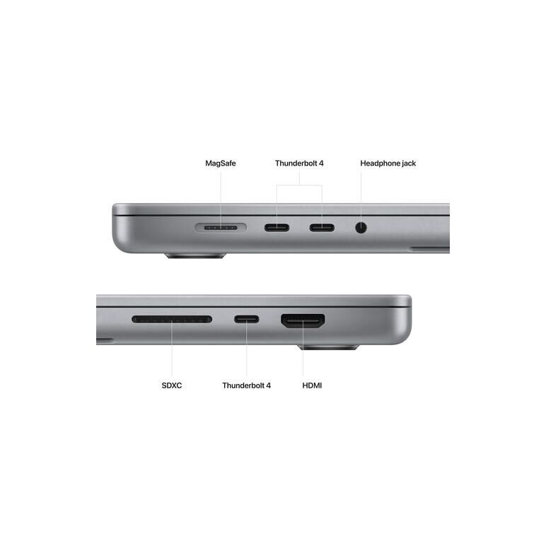 Mbp 2023 16" m2 pro 512gb ssd - space grey (us power adapter with included us-to-eu adapter),  Laptopuri | electropc.ro