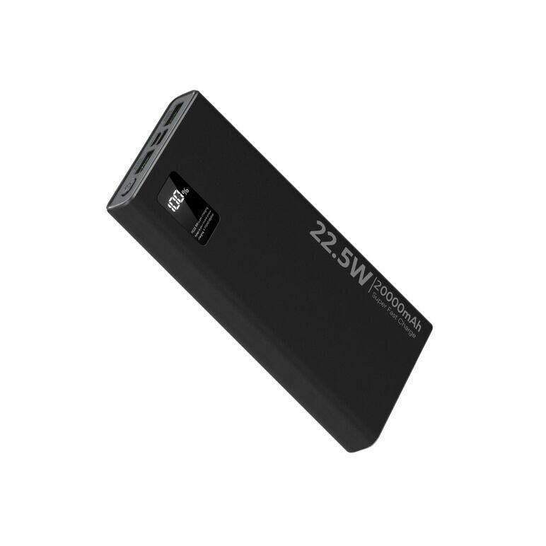 Sign powerbank 20000 mah quick charge 3.0 22.5w black,  Baterii portabile | electropc.ro