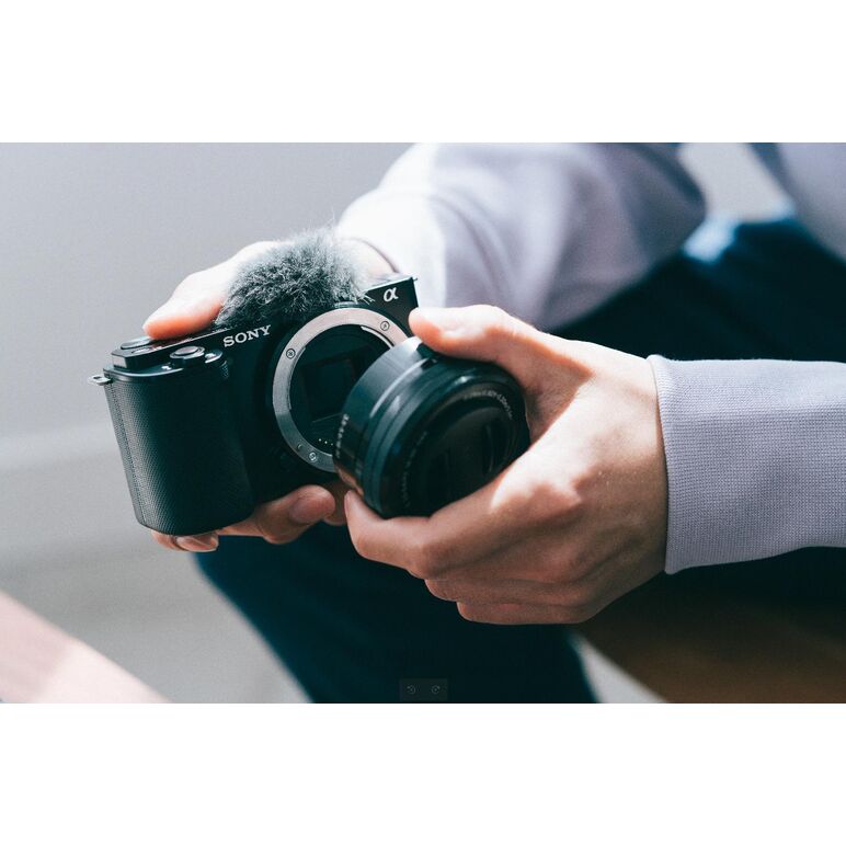 Sony alpha zv-e10 camera mirrorless pentru vlogging 4k kit cu obiectiv 16-50 mm f/3.5-5.6,  Aparate foto Mirrorless | electropc.ro