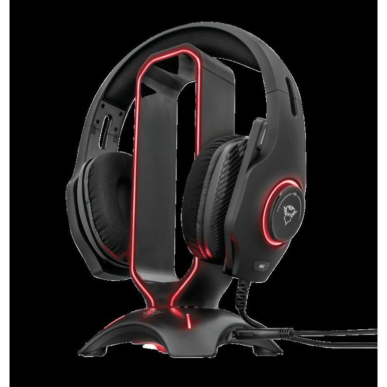 Suport casti trust gxt 265 cintar rgb headset stand,  Casti audio | electropc.ro