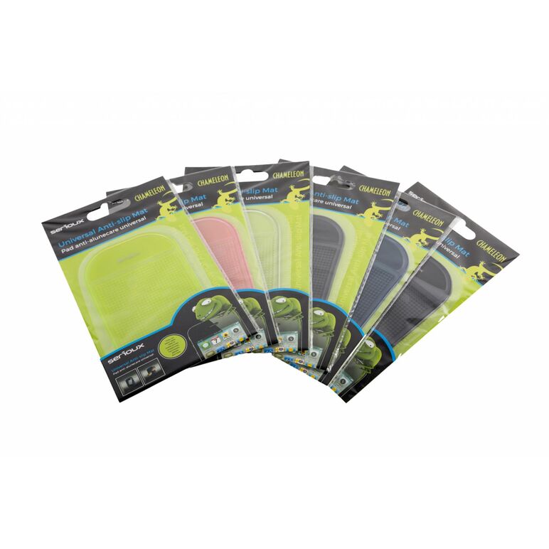 Suport serioux din silicon super-aderent pentru masina, adera lasuprafete inclinate la max 45 grade, rezistent la soare si caldura,poate fi spalat si reutilizat, culoare gri, bulk,  Accesorii | electropc.ro