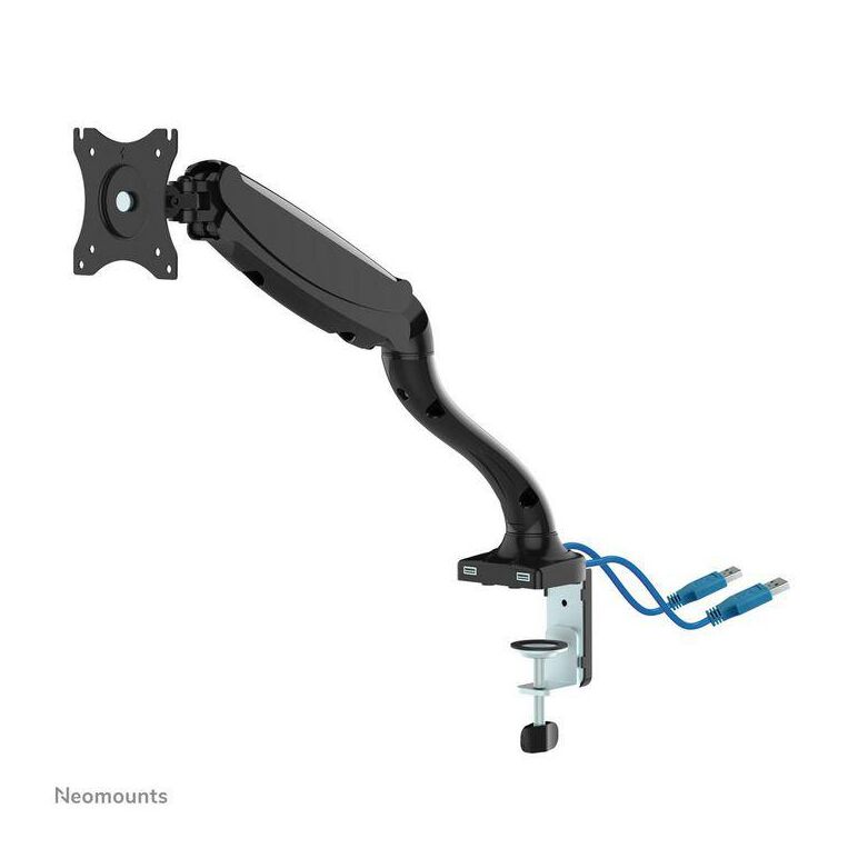 Brat de birou pt monitor neomounts 10-30” 6kg vesa max 100x100, negru,  Suporturi TV & Monitor | electropc.ro