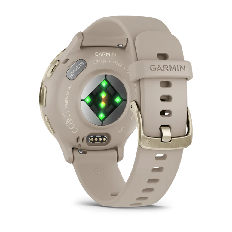 Ceas garmin venu 3s soft gold/french gray,  SmartWatch-uri | electropc.ro