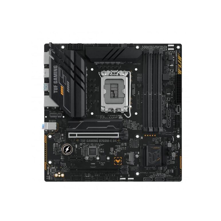 Placa de baza asus tuf gaming b760m-e d4 lga1700, 4x ddr4, 1x dp 1x hdmi, 2x pcie 16x 1x pcie 1x, 2x m.2, 4x sata 6gb/s,  Placi de baza | electropc.ro