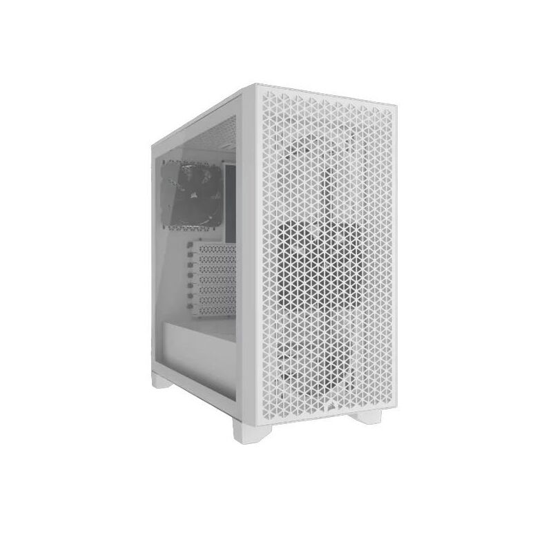Carcasa corsair 3000d airflow mid-tower tempered glass white,  Carcase | electropc.ro