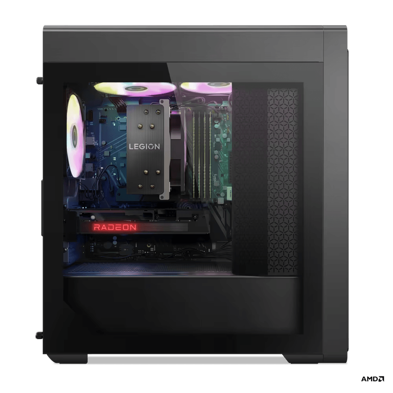 Desktop gaming lenovo legion t5 26ara8 , amd ryzen™ 9 7900 (12c / 24t, 3.7 / 5.4ghz, 12mb l2 / 32mb l3), video nvidia® geforce rtx™ 4070 ti 12gb gddr6x, ram 2x 16gb udimm ddr5-5600, four ddr5 udimm slots, dual-channel capable, up to 32gb ddr5-5600, ssd 1t,  Desktop PC | electropc.ro