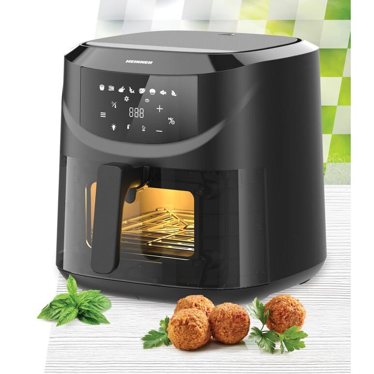 Friteuza cu aer cald heinner spacefry hav-b8bk2000,  Friteuze | electropc.ro