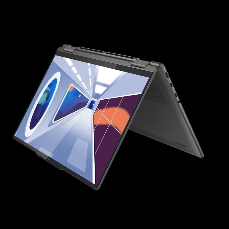 Laptop lenovo yoga 7 14irl8, 14" 2.8k (2880x1800) oled 400nits glossy, 100% dci-p3, 90hz, eyesafe®, dolby® vision™, displayhdr™ true black 500, glass, touch, ogm, 10-point multi-touch, intel® core™ i7-1360p, 12c (4p + 8e) / 16t, p-core 2.2 / 5.0ghz, e-cor,  Laptopuri | electropc.ro