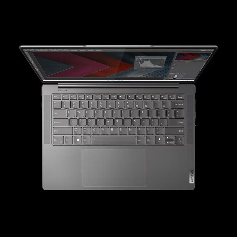 Laptop lenovo yoga pro 7 14irh8, 14.5" 3k (3072x1920) ips 400nits anti-glare, 100% dci-p3, 120hz, eyesafe®, dolby® vision™, tcon, , intel® core™ i7-13700h, 14c (6p + 8e) / 20t, p-core 2.4 / 5.0ghz, e-core 1.8 / 3.7ghz, 24mb, video nvidia® geforce rtx™ 405,  Laptopuri | electropc.ro