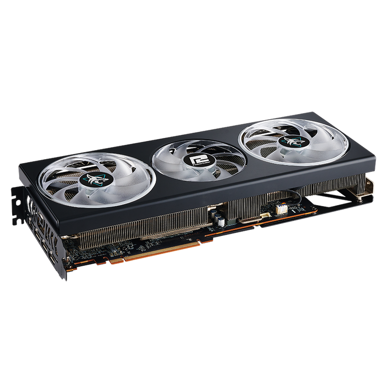 Placa video power color hellhound amd radeon rx 7800 xt 16gb, 256 bit gddr6, pcie 4.0, 1xhdmi 3x dp,  Placi video | electropc.ro