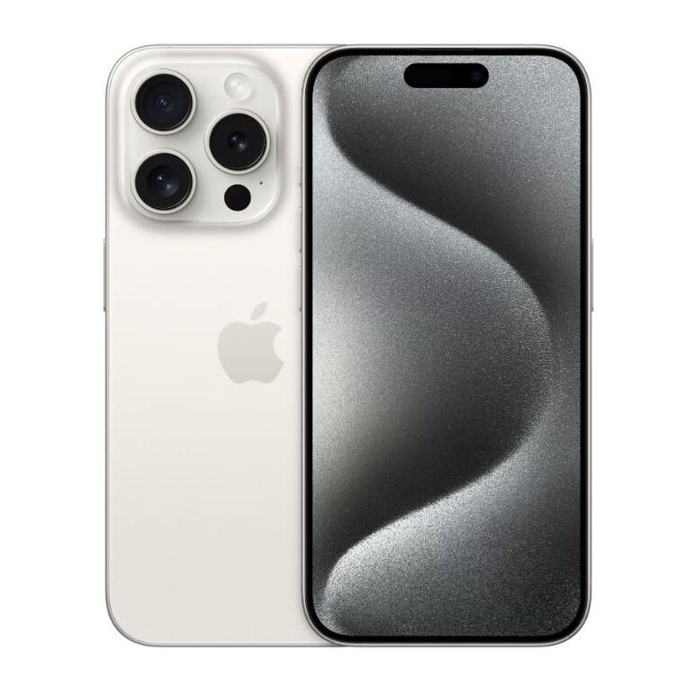 Apple iphone 15 pro max 6.7" 6gb 256gb white titanium,  Telefoane mobile | electropc.ro