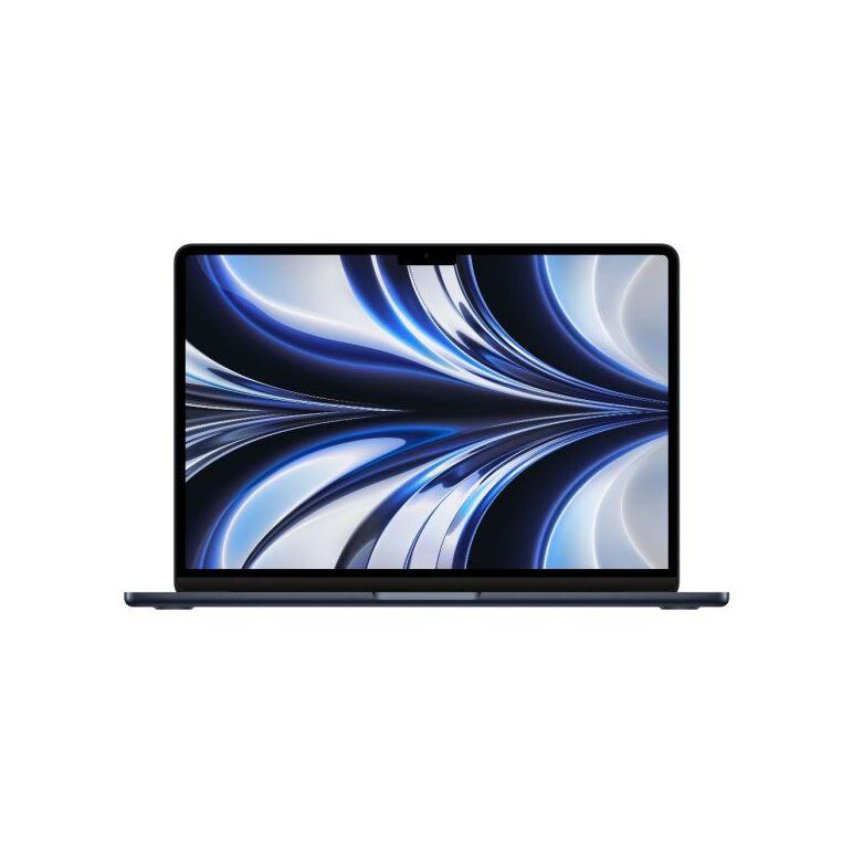 Macbook air 13.6" retina/ apple m2 (cpu 8-core, gpu 8-core, neural engine 16-core)/8gb/256gb - midnight - int kb,  Laptopuri | electropc.ro