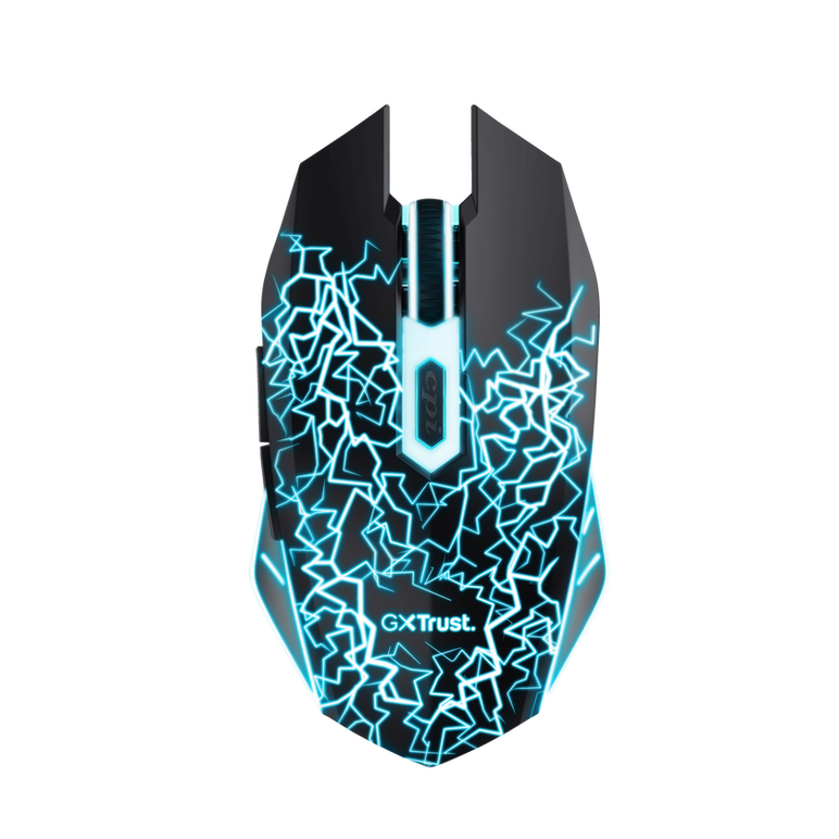 Mouse trust basics gaming wireless, 2000 dpi, negru,  Mouse | electropc.ro