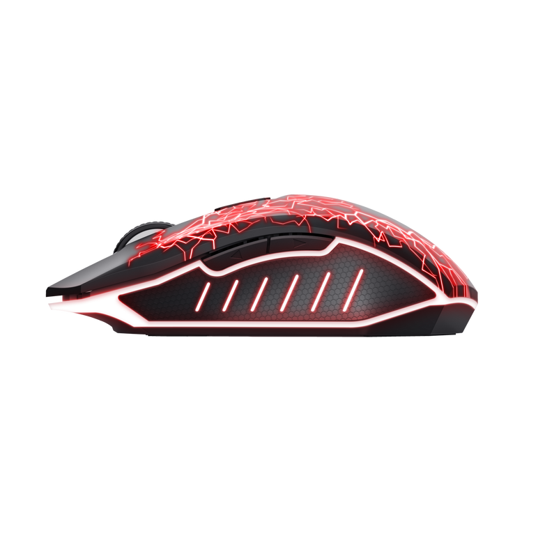 Mouse trust basics gaming wireless, 2000 dpi, negru,  Mouse | electropc.ro