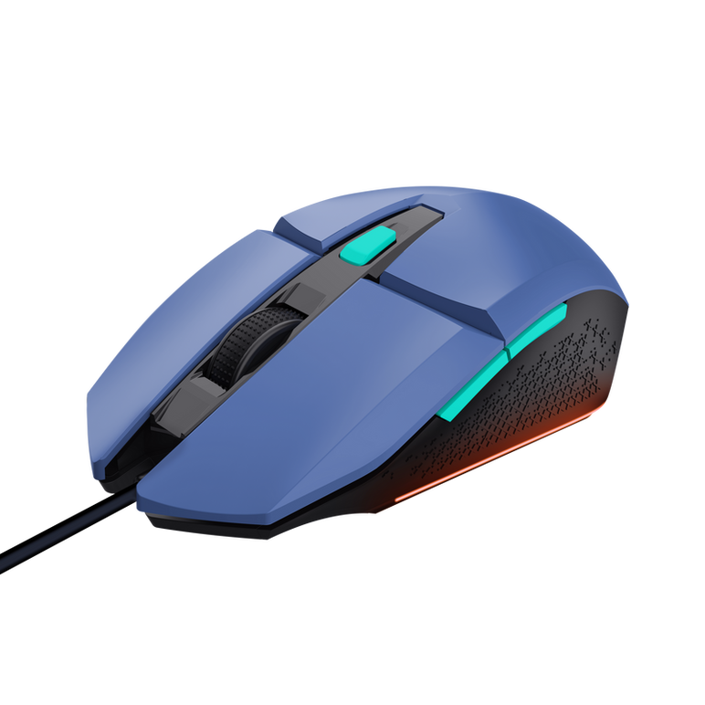 Mouse trust gxt110w felox cu fir 400 dpi, albastru,  Mouse | electropc.ro