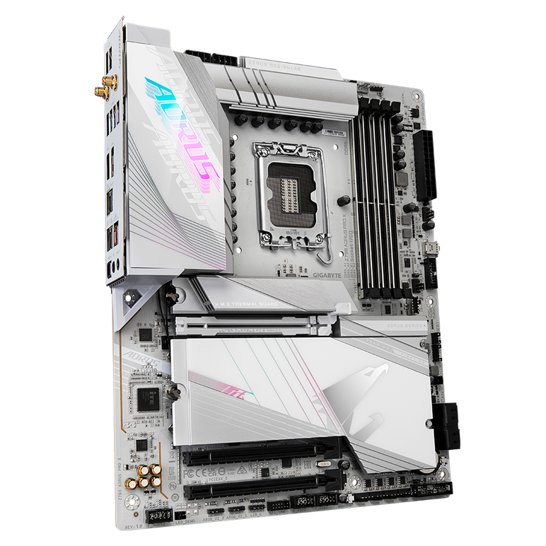 Placa de baza gigabyte z790 aorus pro x lga1700, 4xddr5, 3x pcie x16, 5x m.2, 4x sata 6gb/s,  Placi de baza | electropc.ro