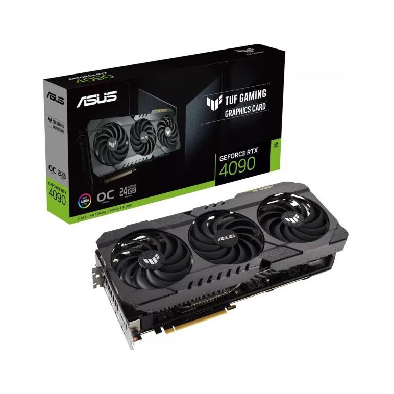 Placa video asus tuf gaming geforce rtx™ 4090 24gb gddr6x og 384 bit, pcie 4.0, 2xhdmi 3xdp,  Placi video | electropc.ro