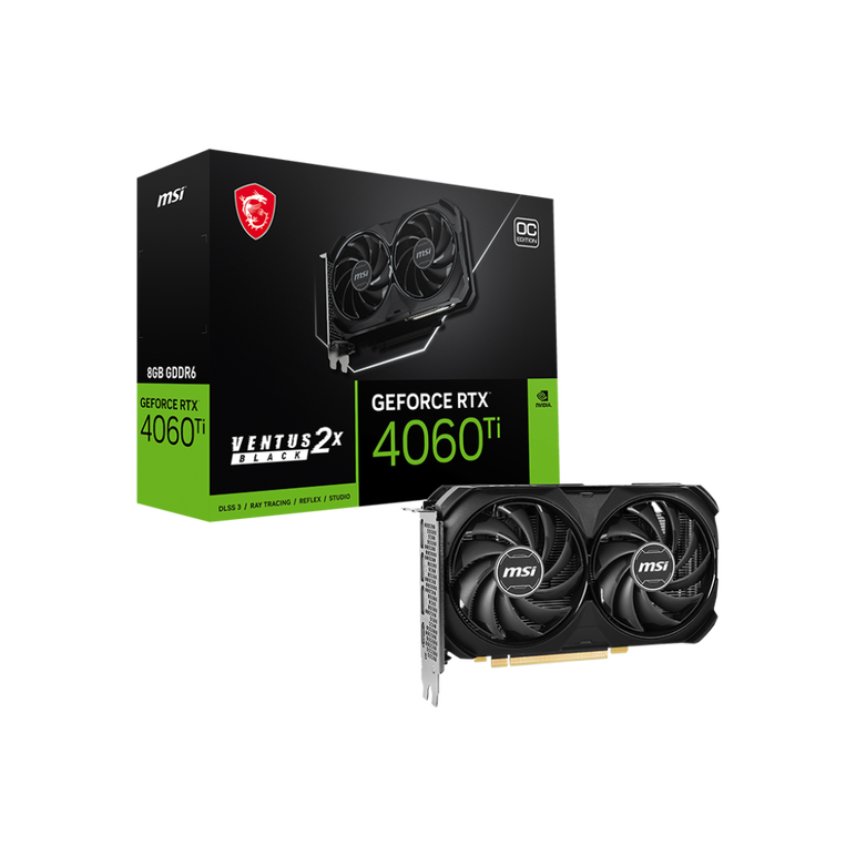 Placa video msi geforce rtx 4060ti vent 2x oc 8gb,  Placi video | electropc.ro
