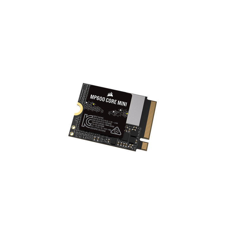Ssd corsair corsair mp600 core mini pcie gen4 x4 nvme m.2 2230 ssd, 1tb, seq read 5000mb/s seq write 3800mb/s,  SSD-uri Interne | electropc.ro