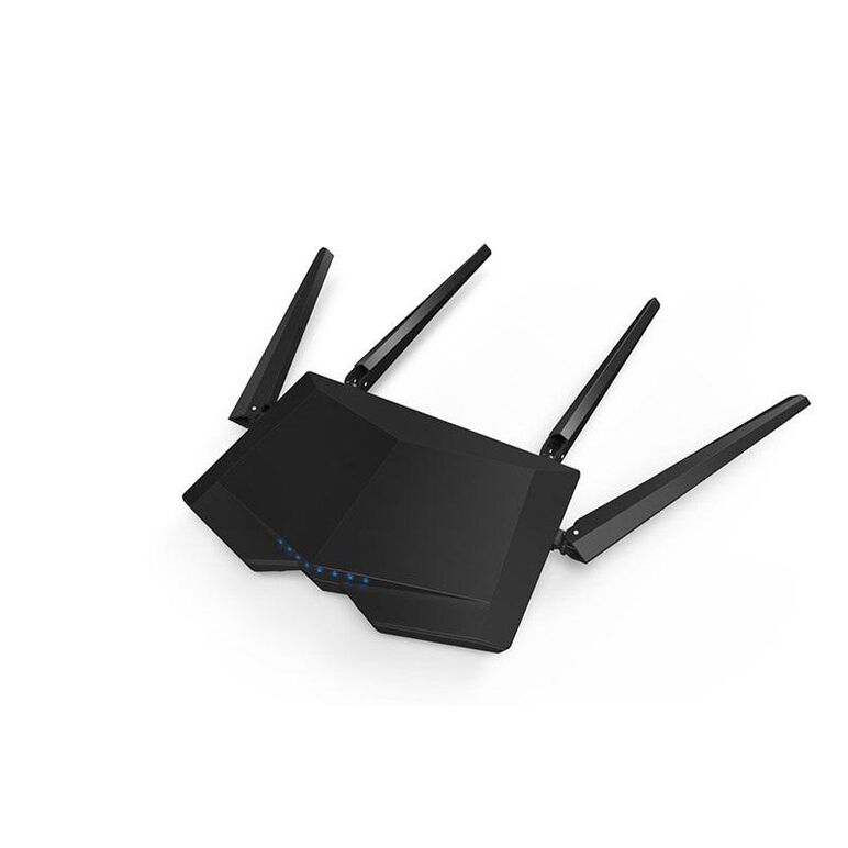 Router wireless tenda ac6, dual- band ac1200, 1*10/100mbpswan port, 3*10/100mbps lan ports, 4 antene externe 5dbi, 1*wifi on/off,1* reset/wps button.,  Routere Wireless | electropc.ro